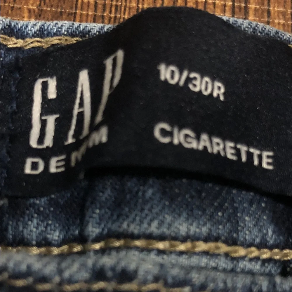 GAP Women’s Denim Cigarette Straight Jeans Size 10/30R